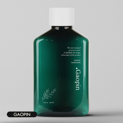 Botol Sampo Dan Kondisioner Mewah Transparan PET Shower Gel Kemasan 400ml PCR Toner Container