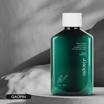 Botol Sampo Dan Kondisioner Mewah Transparan PET Shower Gel Kemasan 400ml PCR Toner Container