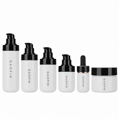 50ml 80ml 100ml 120ml Perawatan kulit mewah set kemasan Kosmetik Cream Jar Wadah