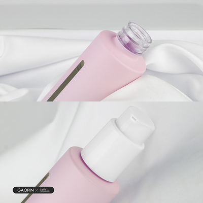 Botol Lotion Plastik SGS Dengan Dispenser Pompa 120ml Buram