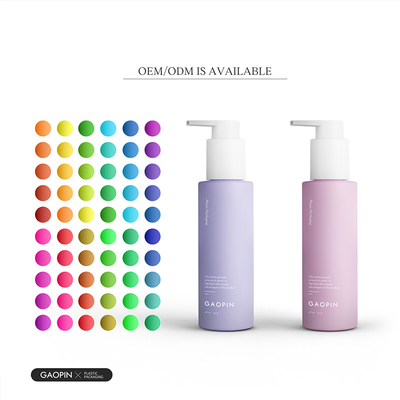 Botol Lotion Plastik SGS Dengan Dispenser Pompa 120ml Buram