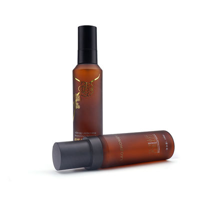 Botol Semprot Plastik Amber Kosmetik Dengan Pumper 30ml 120ml 150ml