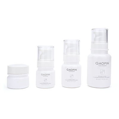 Botol Plastik Kosmetik Esensi PETG Putih 15ML 40ML 60ML 100ML Botol Lotion