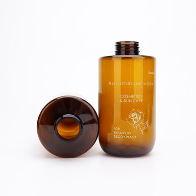 Botol Shampoo Dan Kondisioner Plastik Amber 300ml 400ml 500ml 600ml
