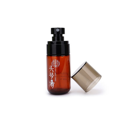 50ml Pompa Minyak Esensial Botol Makeup Remover Sablon Perawatan Kulit