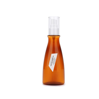 Botol Lotion Plastik Coklat Mewah Dapat Didaur Ulang 170ml untuk Perawatan Kulit Pribadi