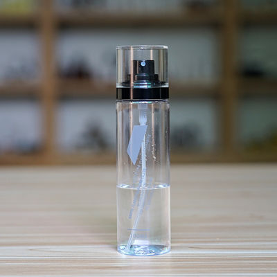 Botol Semprot Plastik Air Makeup 100ml Sampel Desain Khusus Tersedia