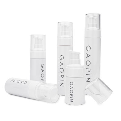 30ml 50ml 60ml 80ml 100ml PET White Lotion Pump Semprot Botol Lotion Plastik