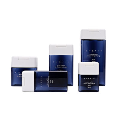 Botol Shampoo Plastik PETG Square 100ml 50ml 150ml 250ml 370ml Untuk Cuci Tubuh