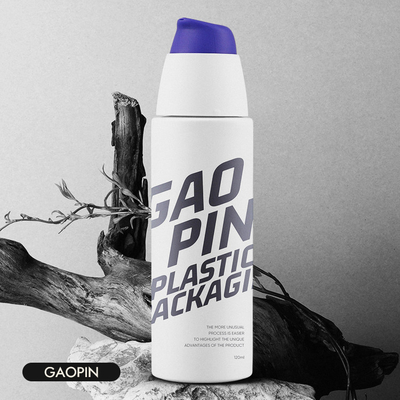 Mewah 4.05OZ Botol Pompa Plastik Kosong Lebar 42.53mm