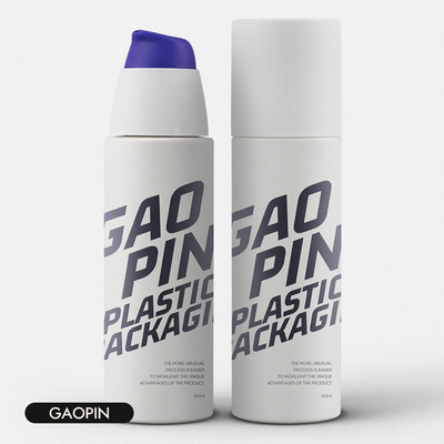 Mewah 4.05OZ Botol Pompa Plastik Kosong Lebar 42.53mm