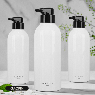 16.90oz 20.29oz Plastic Shampo Bottles Screen Printing ISO Certification